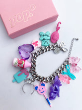 Load image into Gallery viewer, BARBIECORE CHARM BRACELET
