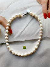 Load image into Gallery viewer, The CHARLOTTE Pearl Necklace - Blackcurrant Pop

