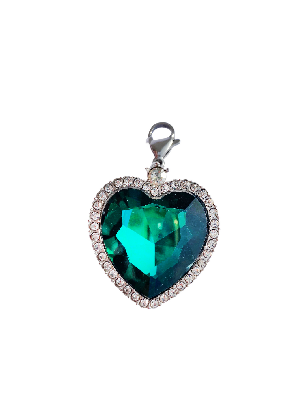 The MOLLY  Heart pendant Charm TURQUOISE
