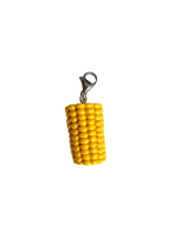 Load image into Gallery viewer, Corn on the Cob Charm - Blackcurrant Pop
