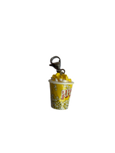 Load image into Gallery viewer, Popcorn Bucket Charm - Blackcurrant Pop
