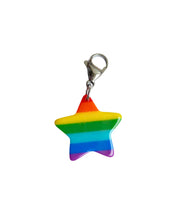 Load image into Gallery viewer, Rainbow Star Charm - Blackcurrant Pop
