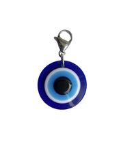 Load image into Gallery viewer, Large Evil Eye Charm - Blackcurrant Pop

