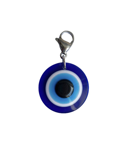 Large Evil Eye Charm - Blackcurrant Pop