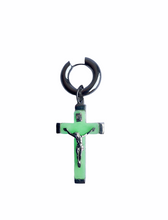 Load image into Gallery viewer, RELIGIOUS CROSS EARRING
