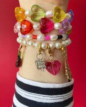 Load image into Gallery viewer, The AMELIE Candy Heart Bracelet - Blackcurrant Pop

